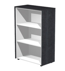 Mobile Prestige - medio a giorno - 82,8 x 43 x 119,8 cm - nero venato