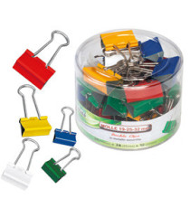 Molle Double Clips - misure e colori assortiti - metallo - Lebez - conf. 60 pezzi Molle Double Clips - misure e colori assortiti - metallo - Lebez - conf. 60 pezzi
