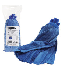 Mop Falcon - 200 gr - microfibra - blu - Perfetto Mop Falcon - 200 gr - microfibra - blu - Perfetto