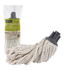 Mop Filocontinuo - cotone - 200 gr - bianco - Perfetto Mop Filocontinuo - cotone - 200 gr - bianco - Perfetto