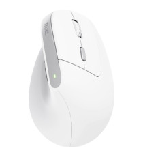 Mouse Ergonomico Bayo II wireless - bianco - Trust