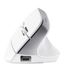 Mouse Ergonomico Bayo+ wireless - bianco - Trust