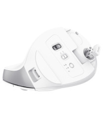Mouse Ergonomico Bayo+ wireless - bianco - Trust
