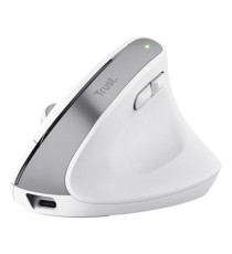 Mouse Ergonomico Bayo+ wireless - bianco - Trust