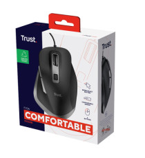 Mouse Fyda - a filo - nero - Trust