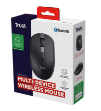 Mouse OZAA wireless - nero - Trust