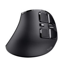 Mouse wireless ergonomico Voxx - ricaricabile - nero - Trust