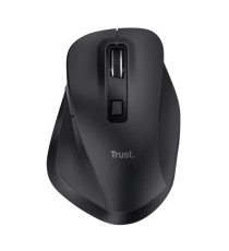 Mouse wireless Fyda - ricaricabile - nero - Trust