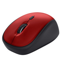 Mouse wireless Yvi+ - silenzioso - rosso - Trust