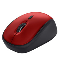 Mouse wireless Yvi+ - silenzioso - rosso - Trust