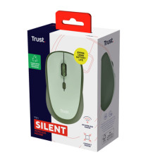 Mouse wireless Yvi+ - silenzioso - verde - Trust