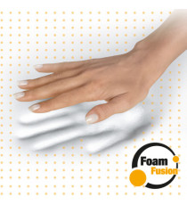 Mousepad con poggiapolsi in FoamFusion Microban PlusTouch - nero - Fellowes Mousepad con poggiapolsi in FoamFusion Microban PlusTouch - nero - Fellowes