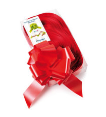 Nastri strip 6800 - in polipropilene - rosso 07 - per fiocco autocomponibile - 50 mm - diametro 20 cm - Brizzolari - con Nastri strip 6800 - in polipropilene - rosso 07 - per fiocco autocomponibile - 50 mm - diametro 20 cm - Brizzolari - con