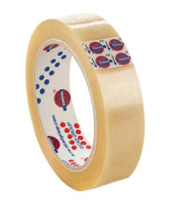 Nastro adesivo 330 - 2,5 cm x 66 m - PVC - trasparente - Eurocel