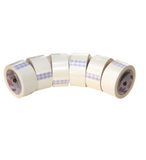 Nastro adesivo 330 - 5 cm x 66 m - PVC - bianco - Eurocel