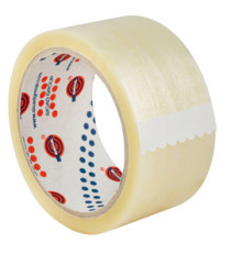 Nastro adesivo 330 - 5 cm x 66 m - PVC - trasparente - Eurocel