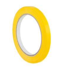 Nastro adesivo 350 - 0,9 cm x 66 m - PVC - giallo - Eurocel