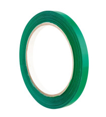 Nastro adesivo 350 - 0,9 cm x 66 m - PVC - verde - Eurocel