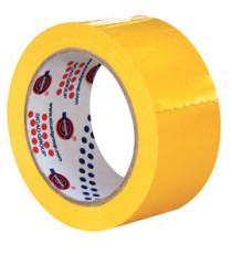 Nastro adesivo 350 - 5 cm x 66 m - PVC - giallo - Eurocel