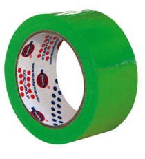 Nastro adesivo 350 - 5 cm x 66 m - PVC - verde - Eurocel Nastro adesivo 350 - 5 cm x 66 m - PVC - verde - Eurocel