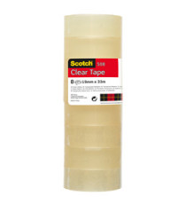 Nastro adesivo 508 - 1,5 cm x 10 m - trasparente - Scotch -  torre 10 rotoli Nastro adesivo 508 - 1,5 cm x 10 m - trasparente - Scotch -  torre 10 rotoli
