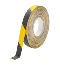 Nastro adesivo antiscivolo DURALINE GRIP+ - 2,5 cm x 15 m - giallo/nero - Durable Nastro adesivo antiscivolo DURALINE GRIP+ - 2,5 cm x 15 m - giallo/nero - Durable
