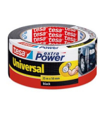Nastro adesivo Extra Power Universal - 5 cm x 25 m - nero - Tesa Nastro adesivo Extra Power Universal - 5 cm x 25 m - nero - Tesa