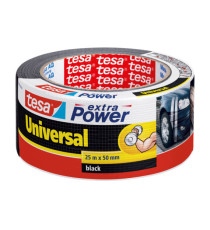 Nastro adesivo Extra Power Universal - 5 cm x 25 m - nero - Tesa Nastro adesivo Extra Power Universal - 5 cm x 25 m - nero - Tesa