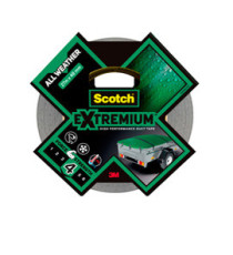 Nastro adesivo Extra resistenete - 4,8 cm x 27,4 m - nero - Scotch Nastro adesivo Extra resistenete - 4,8 cm x 27,4 m - nero - Scotch