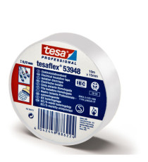 Nastro adesivo isolante - professionale - 1,5 cm x 10 m - bianco - Tesa