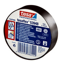 Nastro adesivo isolante - professionale - 1,5 cm x 10 m - nero - Tesa Nastro adesivo isolante - professionale - 1,5 cm x 10 m - nero - Tesa