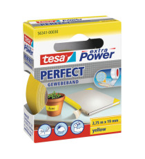 Nastro adesivo telato XP Perfect - 1,9 cm x 2,7 m - giallo - Tesa