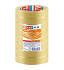 Nastro adesivo Tesafilm - 19 mm x 66 m - PP - trasparente - Tesa - torre 8 pezzi