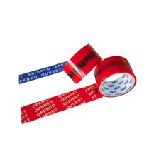 Nastro antieffrazione aperto - larghezza 5 cm - lunghezza 50 m - rosso - Viva