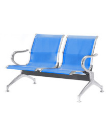 Panca attesa - 2 posti - in acciaio - blu - Serena Group Panca attesa - 2 posti - in acciaio - blu - Serena Group