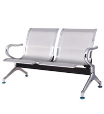 Panca attesa - 2 posti - in acciaio - grigio - Serena Group Panca attesa - 2 posti - in acciaio - grigio - Serena Group