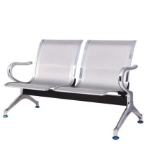 Panca attesa - 2 posti - in acciaio - grigio - Serena Group Panca attesa - 2 posti - in acciaio - grigio - Serena Group