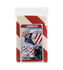 Pannello antiurto adesivo BOX JOLLY - 20 x 30 cm - PE - bianco/rosso - Geko