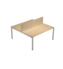 Pannello divisorio Agorà - per scrivania multiple - 160 x 32 cm - rovere Pannello divisorio Agorà - per scrivania multiple - 160 x 32 cm - rovere