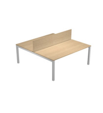 Pannello divisorio Agorà - per scrivania multiple - 180 x 32 cm - rovere Pannello divisorio Agorà - per scrivania multiple - 180 x 32 cm - rovere