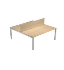 Pannello divisorio Agorà - per scrivania multiple - 180 x 32 cm - rovere Pannello divisorio Agorà - per scrivania multiple - 180 x 32 cm - rovere