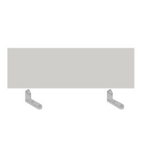 Pannello divisorio per scrivania multiple Agorà - 140 x 32 cm - bianco Pannello divisorio per scrivania multiple Agorà - 140 x 32 cm - bianco