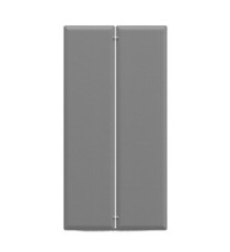 Pannello fonoassorbente Moody - 160 x 40 cm - grigio Pannello fonoassorbente Moody - 160 x 40 cm - grigio