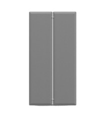 Pannello fonoassorbente Moody - 160 x 40 cm - grigio Pannello fonoassorbente Moody - 160 x 40 cm - grigio
