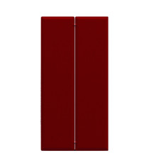 Pannello fonoassorbente Moody - 160 x 40 cm - rosso