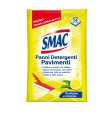 Panni Smac System pavimenti e multiuso - limone - Smac - conf. 12 pezzi Panni Smac System pavimenti e multiuso - limone - Smac - conf. 12 pezzi