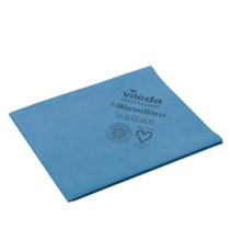 Panno Blu MicroGlass - microfibra - 50x40 cm - blu - Vileda - conf. 5 pezzi Panno Blu MicroGlass - microfibra - 50x40 cm - blu - Vileda - conf. 5 pezzi