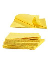 Panno multiuso Omni - 40 x 38 cm - TNT - giallo - Perfetto - conf. 10 pezzi Panno multiuso Omni - 40 x 38 cm - TNT - giallo - Perfetto - conf. 10 pezzi