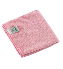 Panno r-MicroTuff Swift - microfibra - tessuto riciclato - 35 x 38 cm - rosso - Vileda - conf. 5 pezzi Panno r-MicroTuff Swift - microfibra - tessuto riciclato - 35 x 38 cm - rosso - Vileda - conf. 5 pezzi