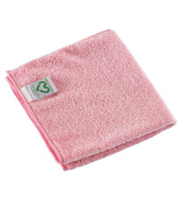 Panno r-MicroTuff Swift - microfibra - tessuto riciclato - 35 x 38 cm - rosso - Vileda - conf. 5 pezzi Panno r-MicroTuff Swift - microfibra - tessuto riciclato - 35 x 38 cm - rosso - Vileda - conf. 5 pezzi